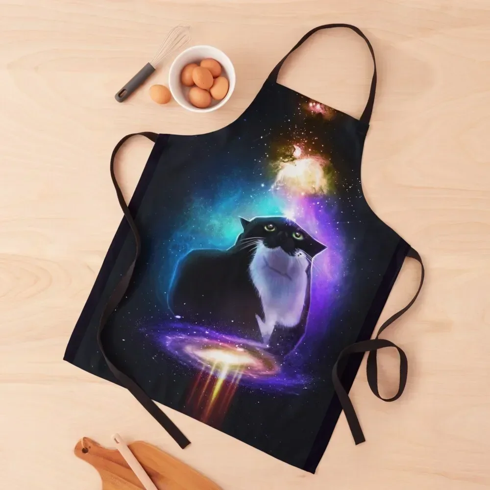 Maxwell The Cat Master of the Universe Apron Smock for hairdressing christmas 2025 Kitchen Tools Kitchenware Apron