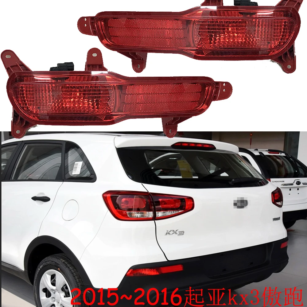 

1pcs Car accessories bupmer tail light for Kia KX3 Sportage taillight 2015~2016y fog FOR Kia KX3 Sportage rear light