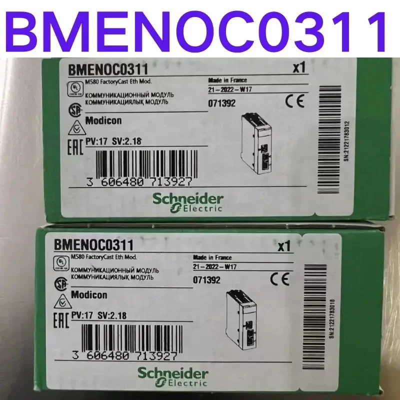 

Совершенно новый модуль ПЛК BMENOC0311