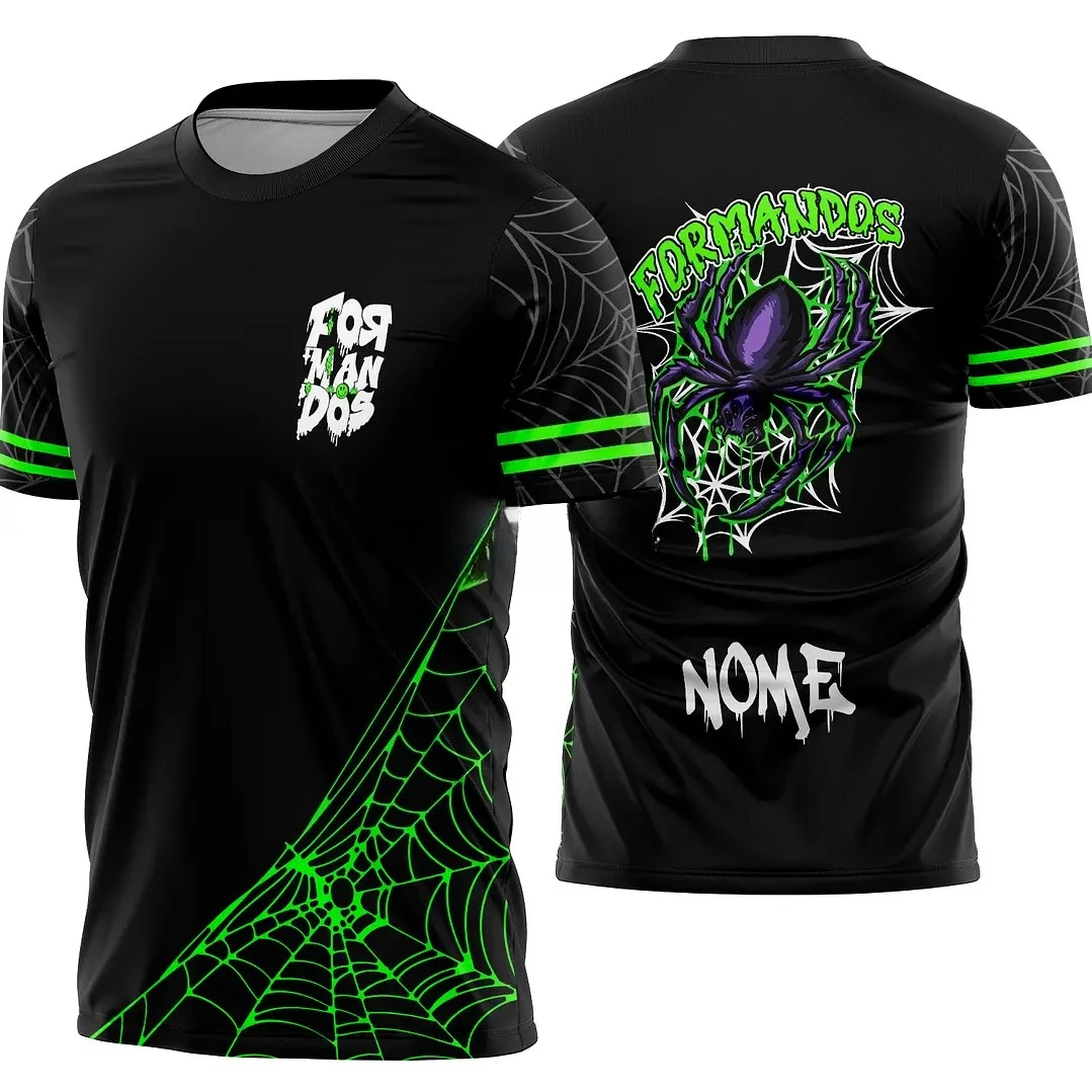 تي شيرت إبداعي ثلاثي الأبعاد جديد الأكثر مبيعًا لعام 2025 للرجال والنساء، تي شيرت رياضي برقبة دائرية سريع الجفاف وجيد التهوية.