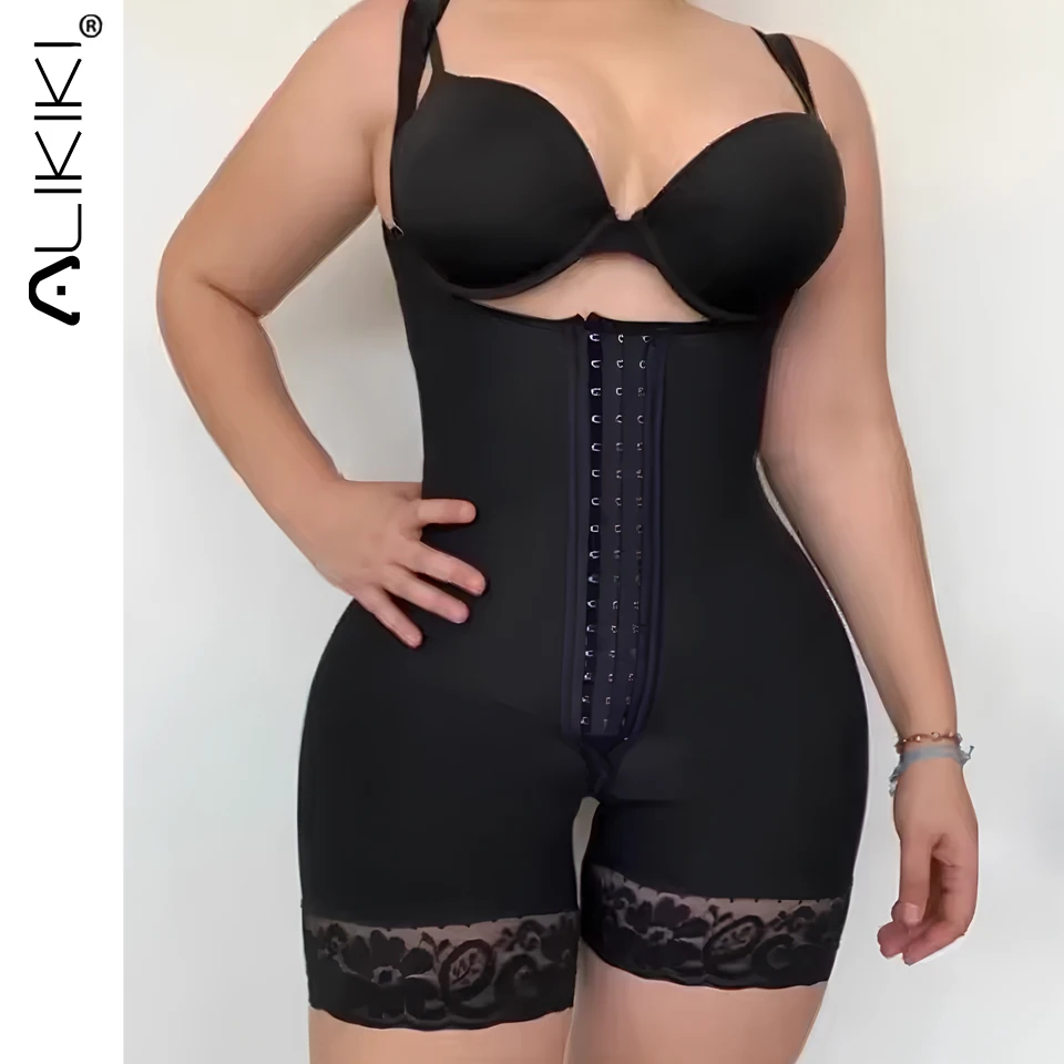 

Slimming Corset Fajas For Women High Compression Body Shaper Waist Trainer Bodysuit BBL Shapewear Butt Lifter