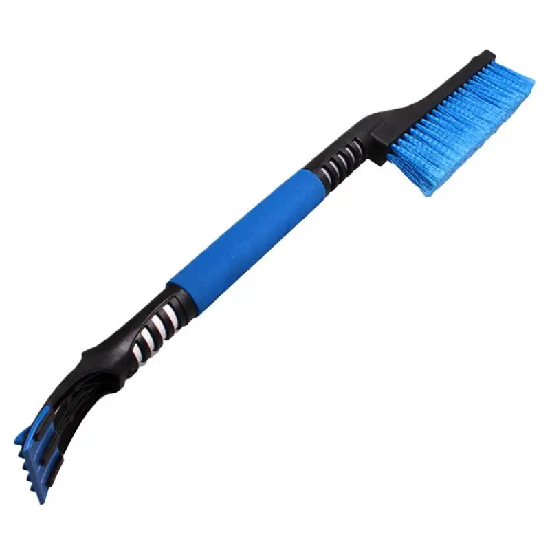 Snow Brush With Ice Scraper Retractable Snow Scraper With Foam Grip Snow Scraper And Brush For SUV Truck Automobile Vehicle