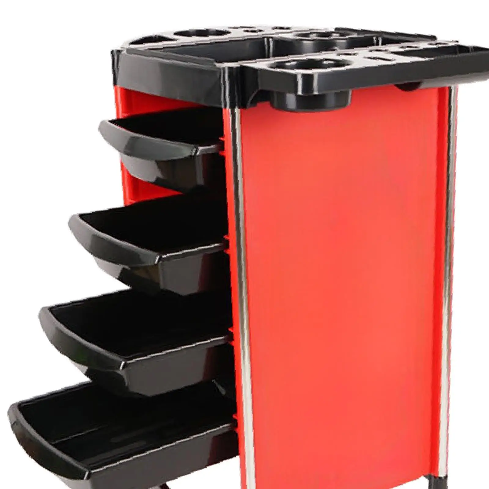 Hair Salon Trolley Cart for , Portable Storage Solution for Salons