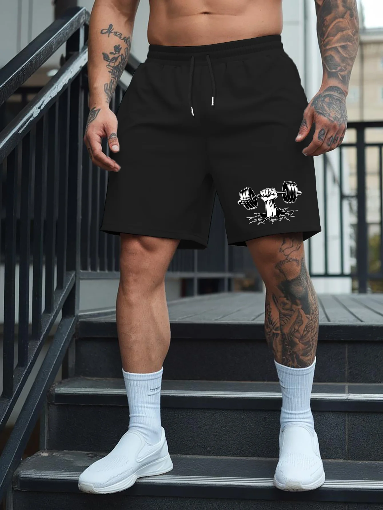 

Patterned Men's Fashion Casual Sports Shorts Pure Cotton Breathable and Wiry Fabric Is Very Suitable for Summer Travel Vacation