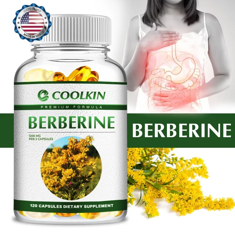 

Premium Berberine Supplement - Supports Immune System, Cardiovascular Heart & Gastrointestinal Wellness