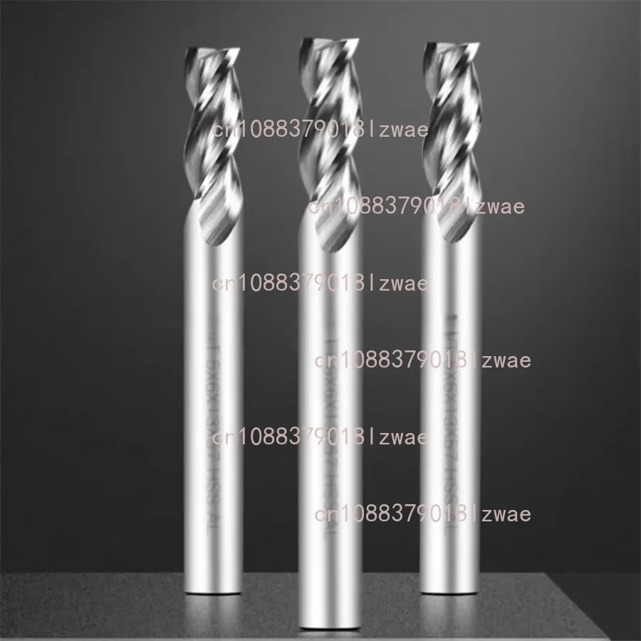 1PC 2-10mm High Speed Steel Carbide End Mill Machine CNC Milling Cutter For Bench Drill Milling Machine