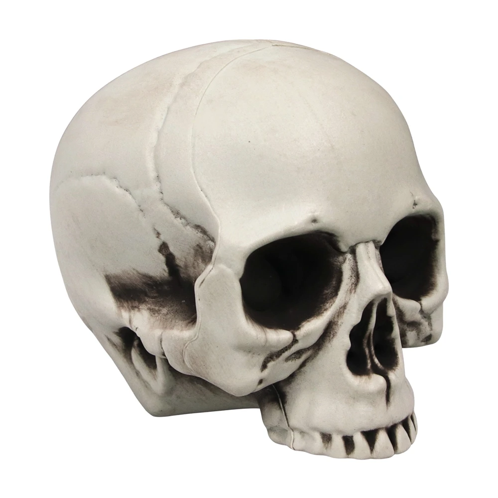 

Set Haunted Halloween Decorations Halloween Bag Of Skeleton Bones ABS Plastic Life Size 28 Pieces