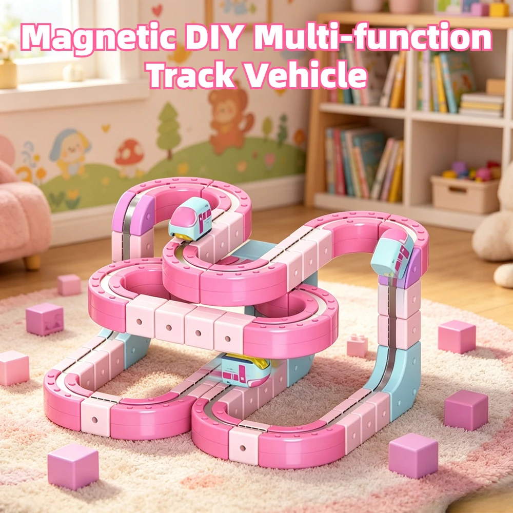 Magnetic Track Train Magical and Versatile Anti Gravity High Speed Rail Magnetic Force Electric Track Vehicle Car