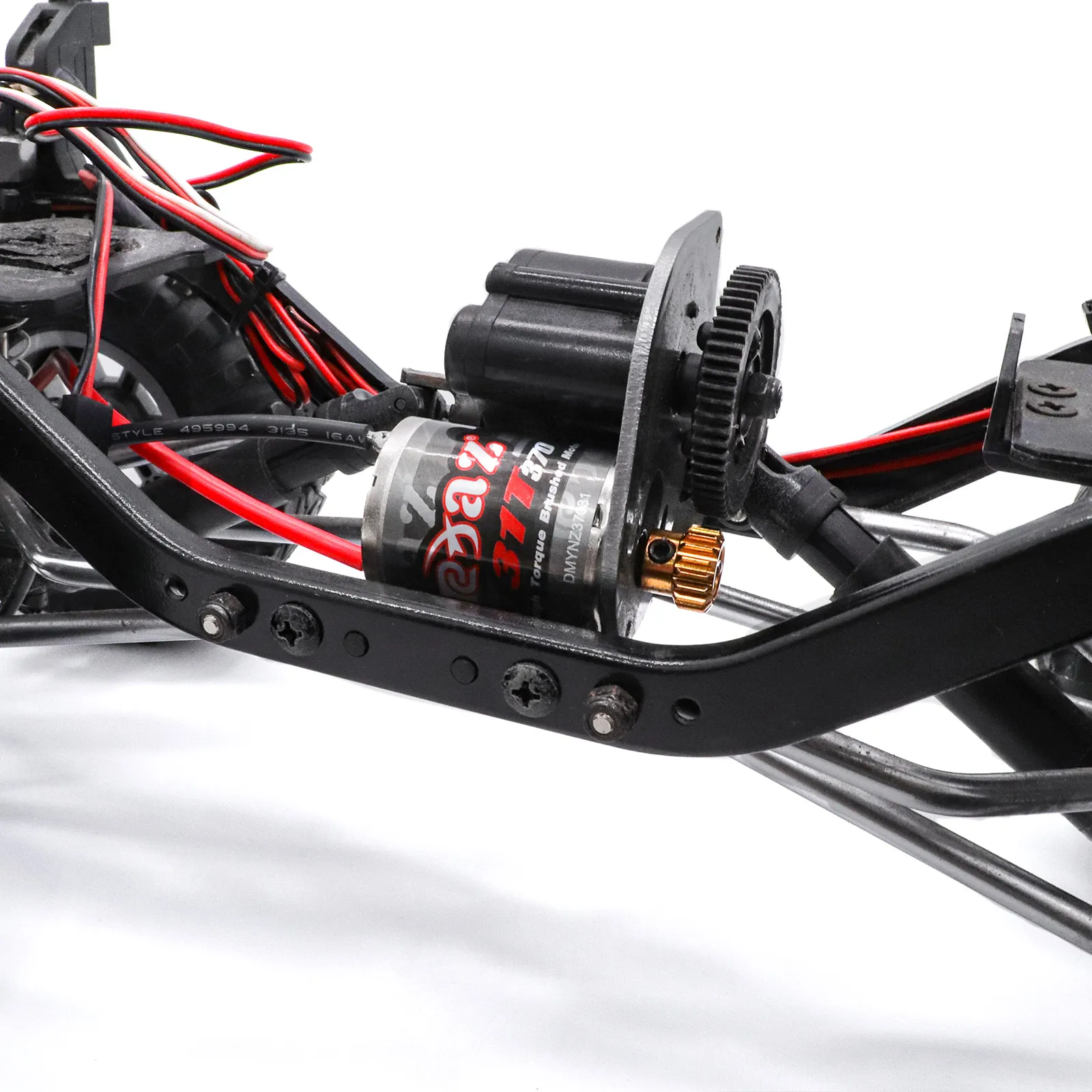 Motor de CC cepillado 370 380 390 para 1:10 1:12 1:14 1:16 RC Monster CRAWLER AXIAL SCX24 B17 TAM54393 B17 TRX 7075 tititian