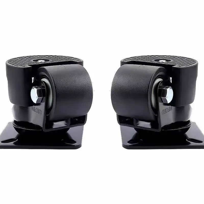 2 inch level adjustment feet Heavy foot master casters/wheel, Low center of gravity Support frame,High load, Casters