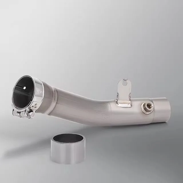 

For Kawasaki Ninja ZX-6R 636 2009-2024 ZX6R ZX636 Escape Motorcycle Exhaust System Muffler Mid Link Pipe 51MM Titanium Slip-On