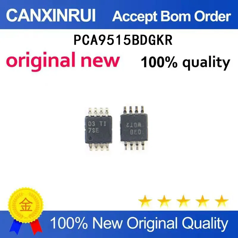 

(5-100 Pieces) Brand new original PCA9515BDGKR PCA9515B silk screen 7SE MSOP8 interface signal buffer