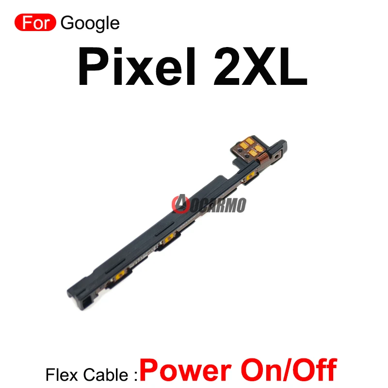 For Google Pixel 2 3 4 XL 2XL 3XL 4XL 6 7 6Pro 6A 4A 4G 5G 5a Power Volume Buttons Flex Cable Replacement Part