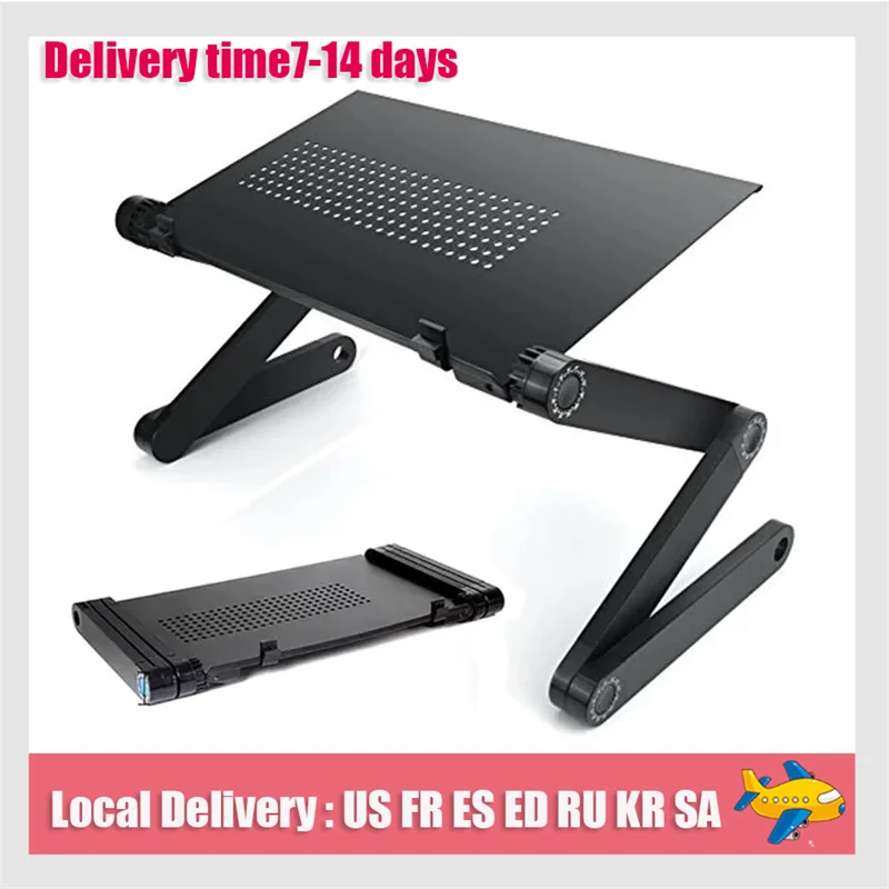 Laptop Stand Adjustable Multifunctional Folding Portable Notebook Computer Table Lapdesk for Sofa TV Bed PC Desk Stand New