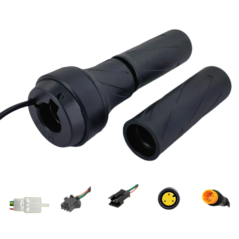 

Для электрического велосипеда bafang, ручка дроссельной заслонки, полудроссельная заслонка, 3-контактный разъем «мама-папа» для модификации электрического велосипеда