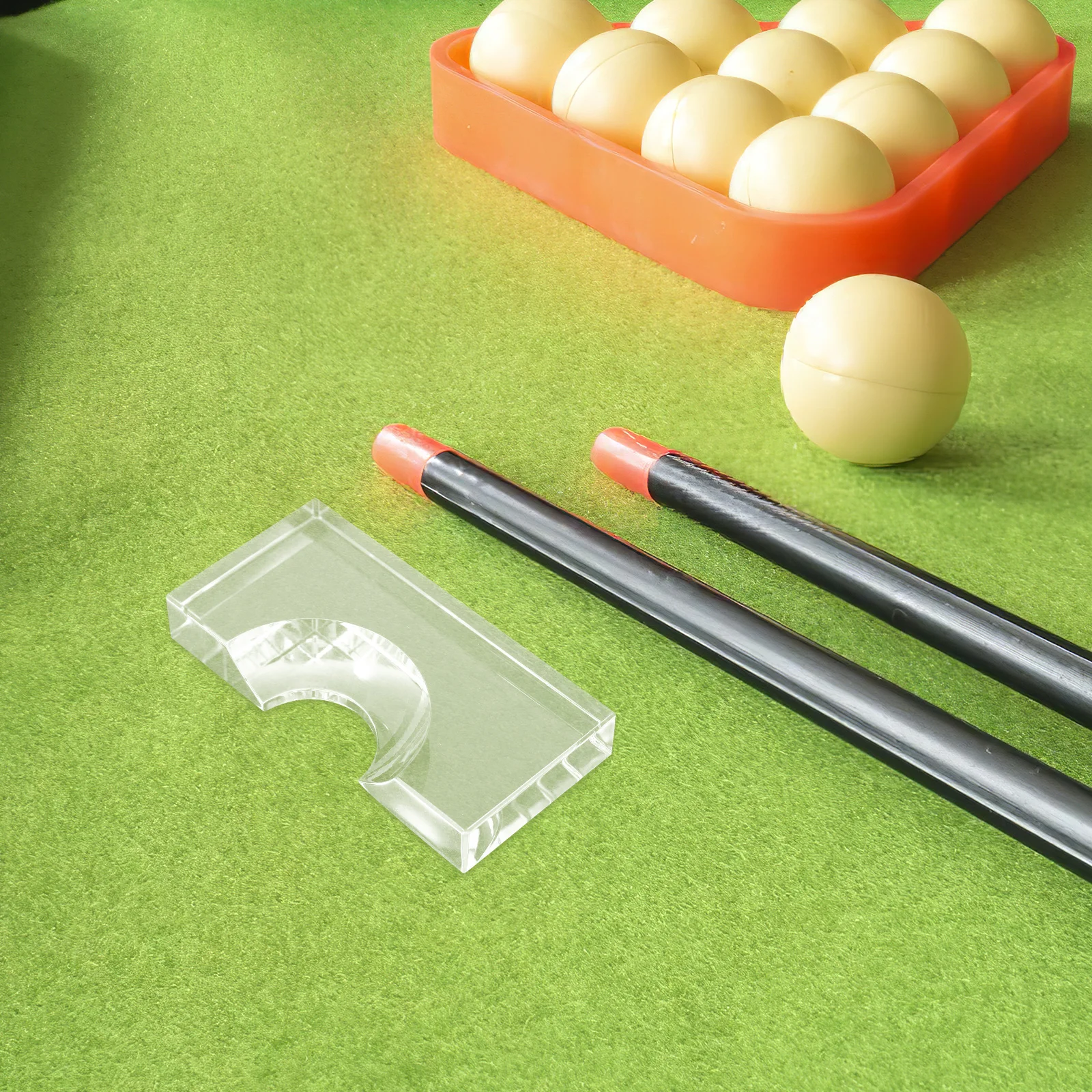 

Precision Billiard Ball Locator Transparent Pool Marker Table Training Equipment Mini Positioner Pocket Acrylic for Accurate