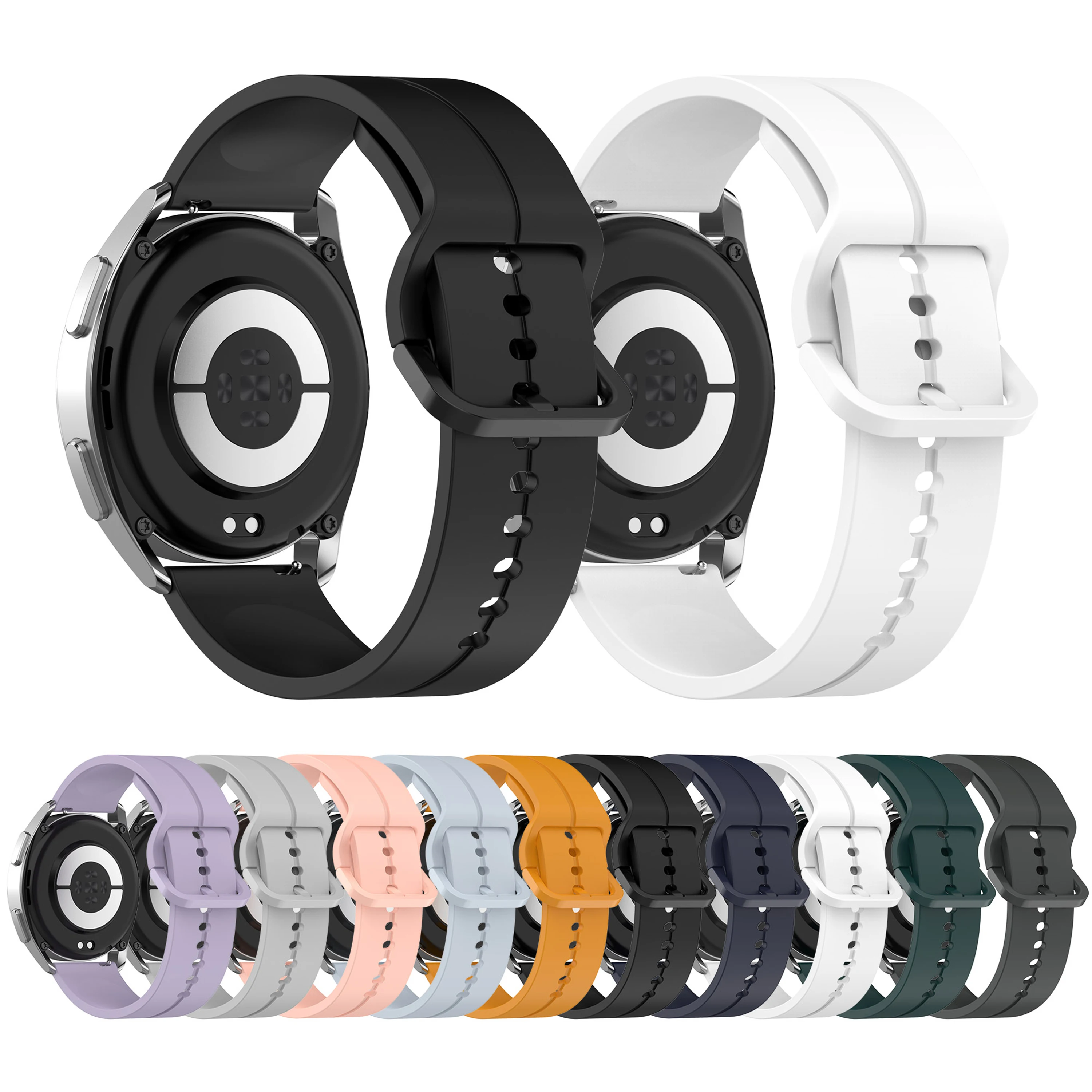 Amazfit-Huami Amazfitウォッチ用ブレスレット,シリコン,20mm,22mm,3 4 5 pro