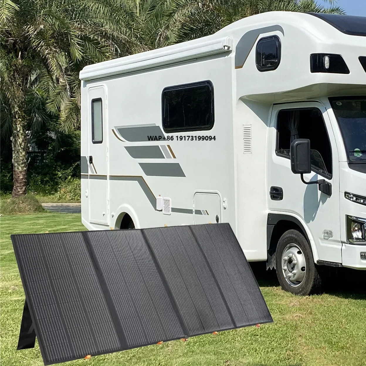 Portable 400W Foldable Solar Panel 36V Output for Flexible Solar Panels