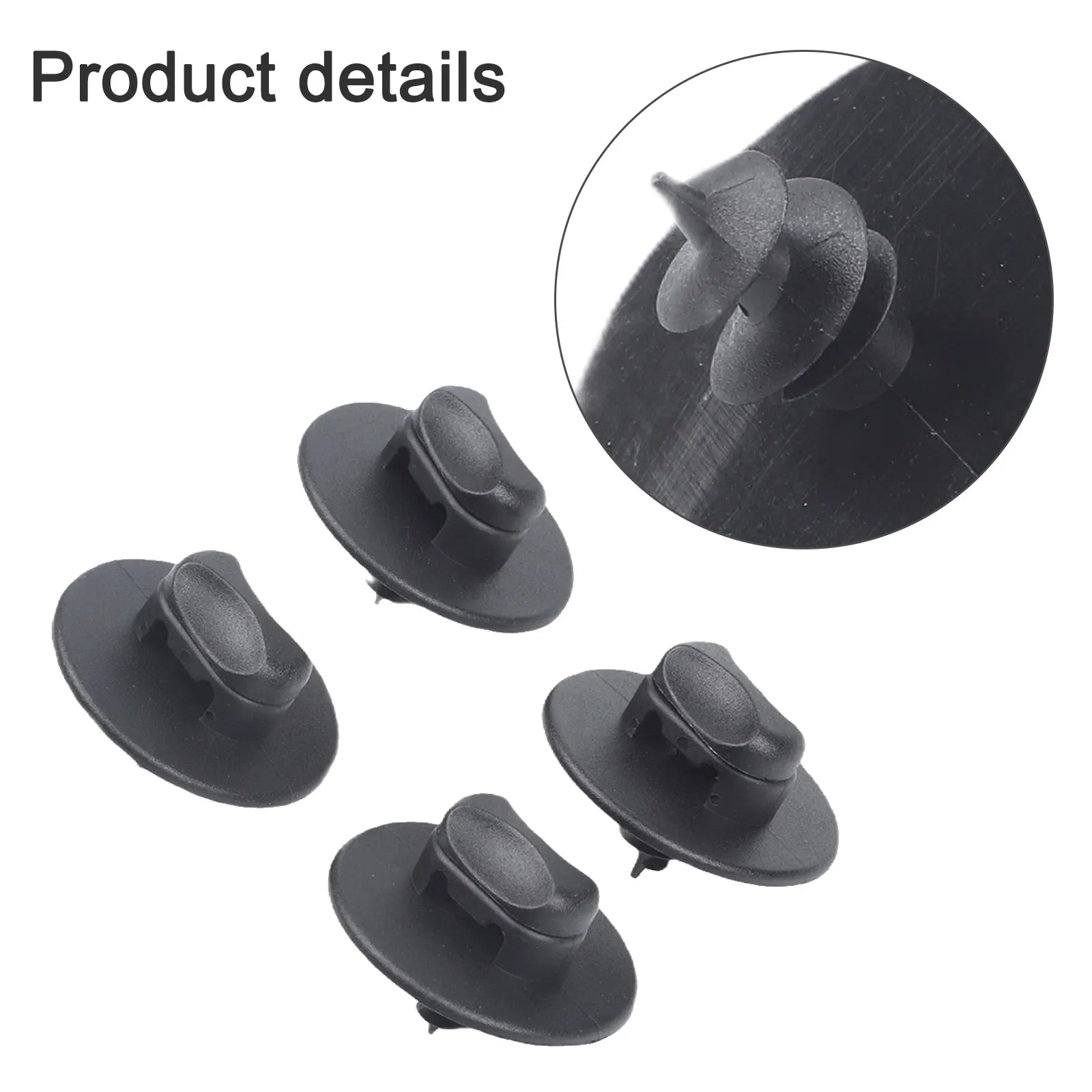 Car Floor Clips Car Mat Clips Reliable Solution Compact Design Daily Wear And Tear Easy To Install High-quality Plastic