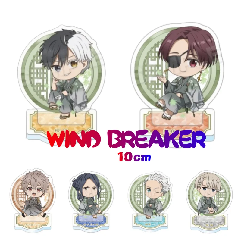 Figura Acrílica de 10cm del Anime WIND BREAKER, Versión Q del Personaje Sakura Suo KAJI, Modelo de Escritorio, Llavero Decorativo, Regalo