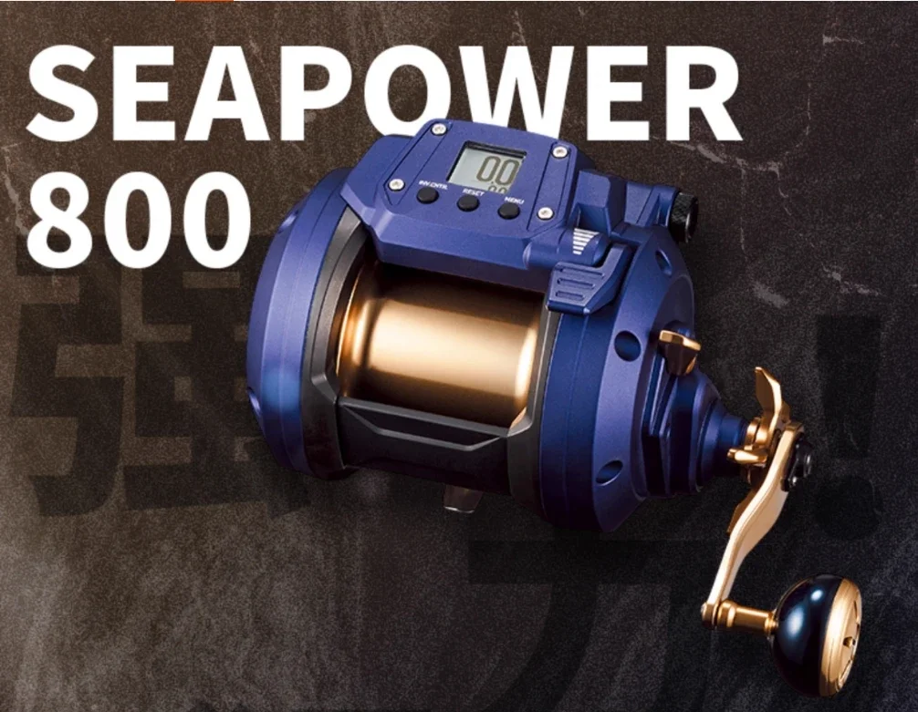 

800 High Quality Drag Power Deep Sea Saltwater Spinning Big Game Electric Fishing Reel