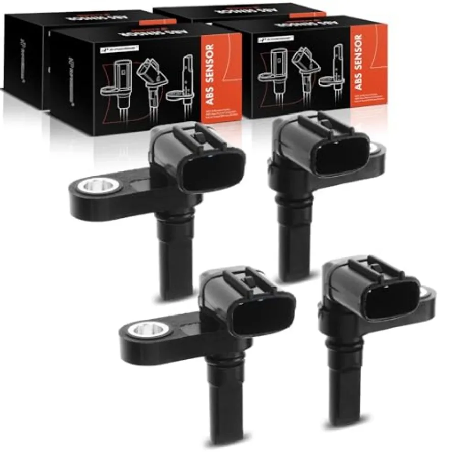 

Set of 4 Front and Rear ABS Wheel Speed Sensor for Toyota Tacoma 05-22 4Runner 03-22 FJ Cruiser 07-14 Land Cruiser 08-11/13-21