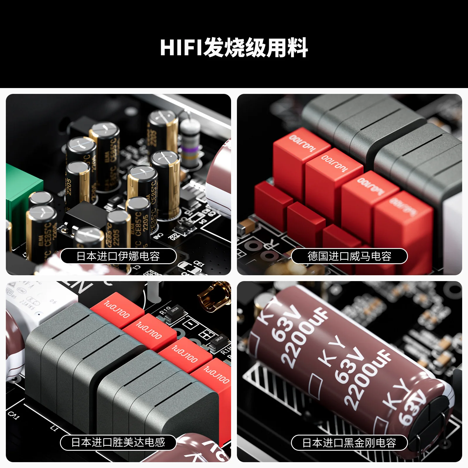 V3 Desktop Mini Pure Post-stage Power Amplifier HIFI Audiophile Dual Channel Power Amplifier