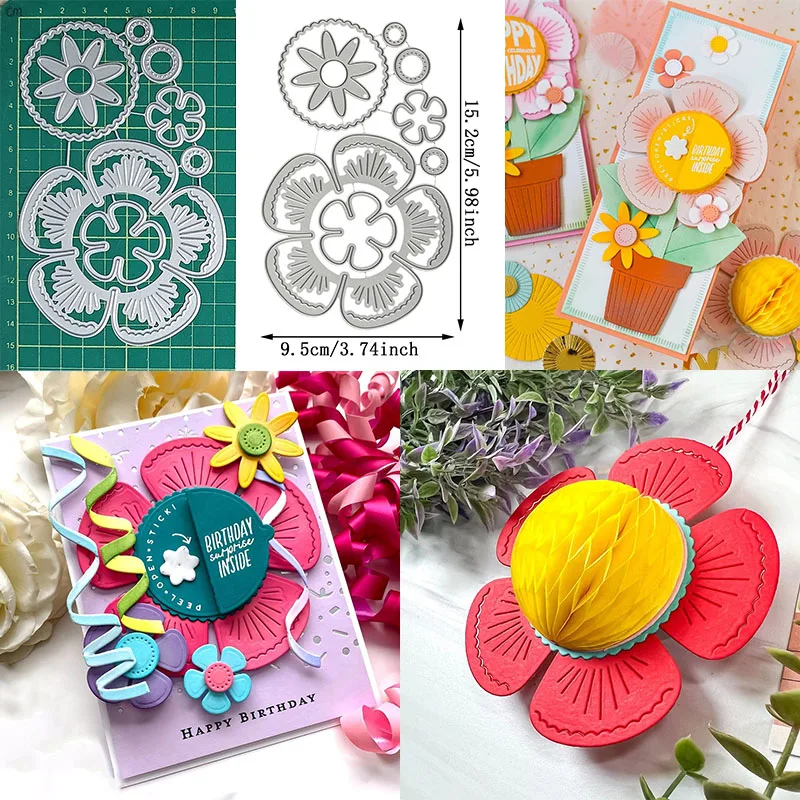 Honor Badge Cutting Dies 2024 New Arrivals, Christmas Stencil for DIY Scrapbooking Card Album Embossing Decor Craft Supplies