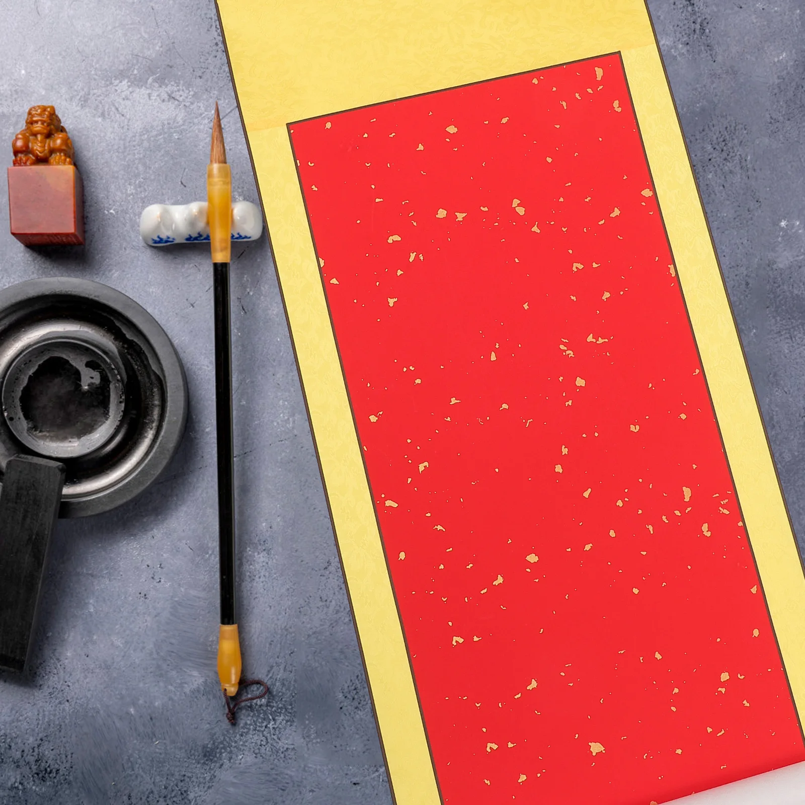 Rice Paper Scroll Hanging Calligraphy Drawing Design Moderate Ink Inhibition Slow Infiltration Suitable Chinese