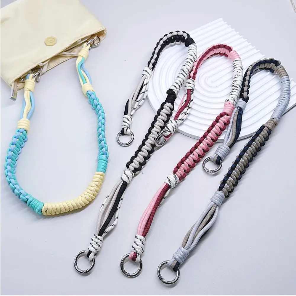 

Vintage Artistic Phone Wrist Strap Charm Keychain Elegant Handwoven Flower Lanyard Anti-drop Girl Woman Bracelet for IPhone