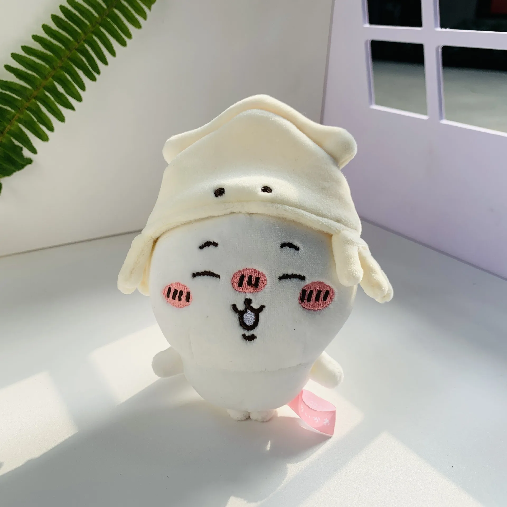 Japanese Self-deprecating Bear Chiikawa Hachiware Usagi Aquarium Series Squid Plush Backpack Key Doll Pendant Children's Gift