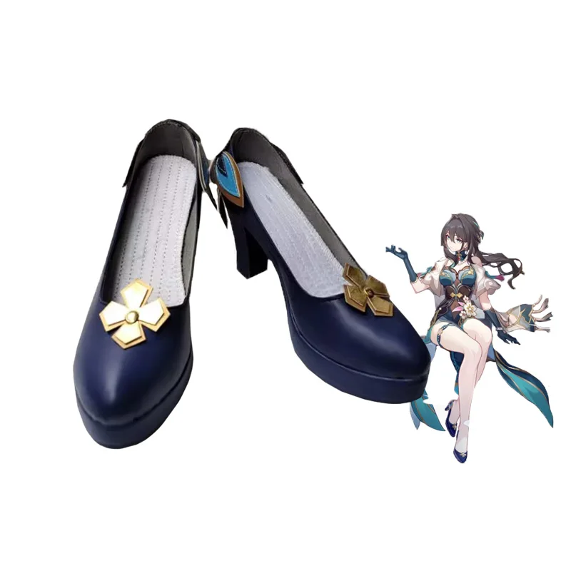 Ruan mei cosplay schuhe honkai star rail cosplay requisiten halloween cosplay ruan mei maßge schneiderte stiefel