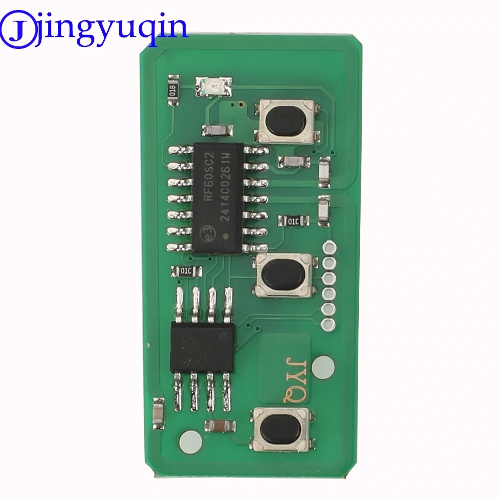 Jingyuqin 433Mhz G/H Control remoto de llave de coche para Toyota Carrolla Yaris Verso Avensis AYGO para Peugeot 108 para Citroen C1 2013