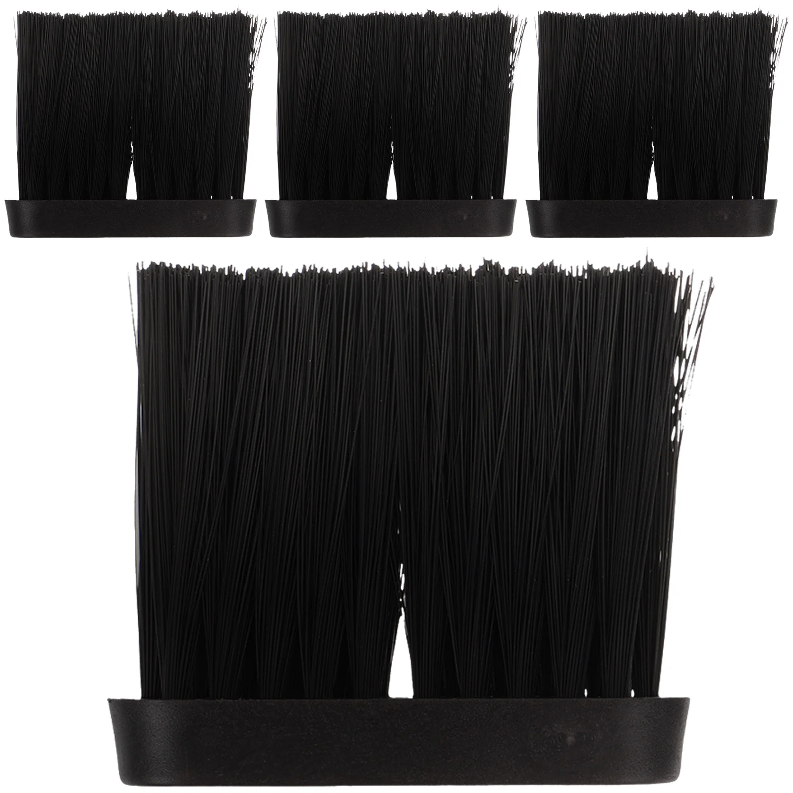

4 Pcs Fireplace Brush Replacement Hand Scrub Chimney Cleaning Broom for Brushes