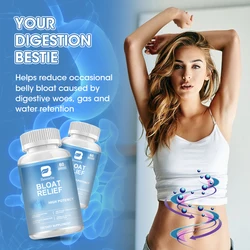 Beworths 30 Days Bloating Relief Capsule Helps Reduce Gas Relief & Water Retention Supports Digestive Health Digestive Health