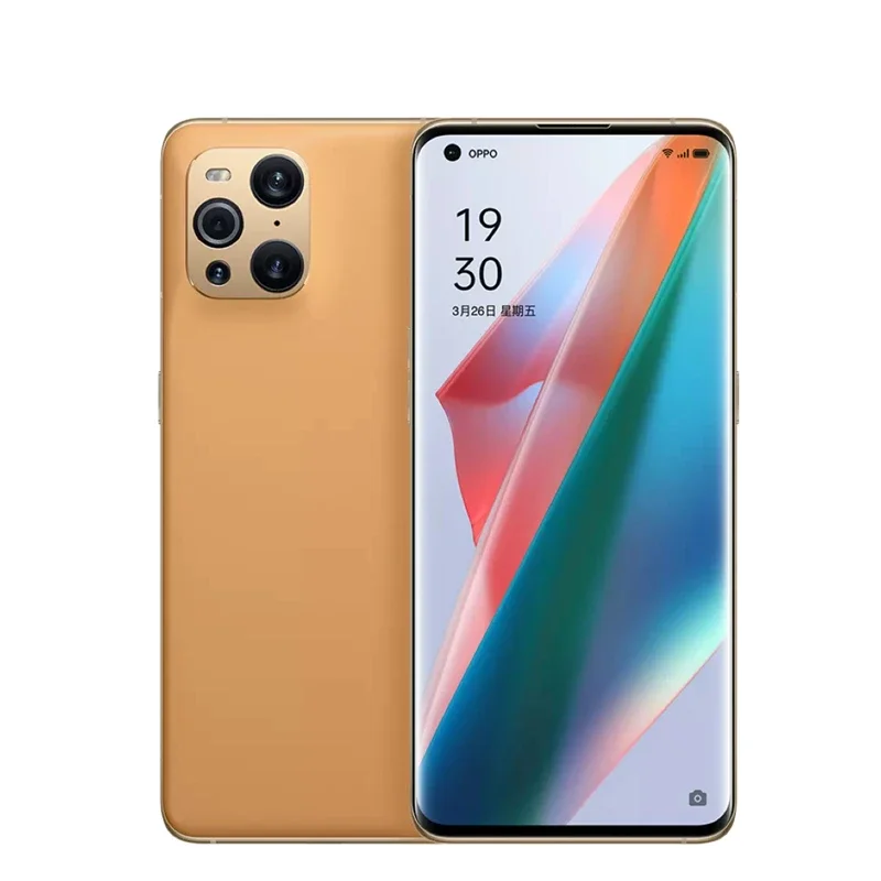 OPPO ค้นหา X3 Pro 5g สมาร์ทโฟน Snapdragon 888 12GB 256GB 6.7 นิ้ว AMOLED 120Hz หน้าจอ 65W Super VOOC2 Google Play โทรศัพท์มือสอง