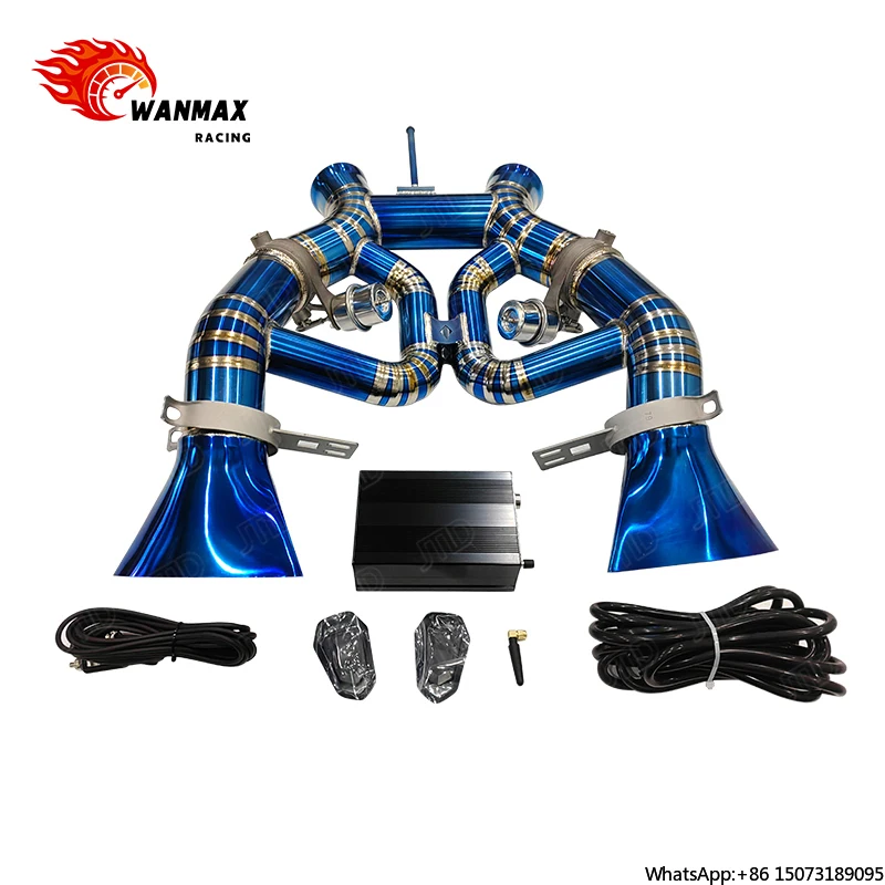 

Hot Sell High Performance Exhaust System for MP4-12C Titanium Sport Exhaust with Valve Control
