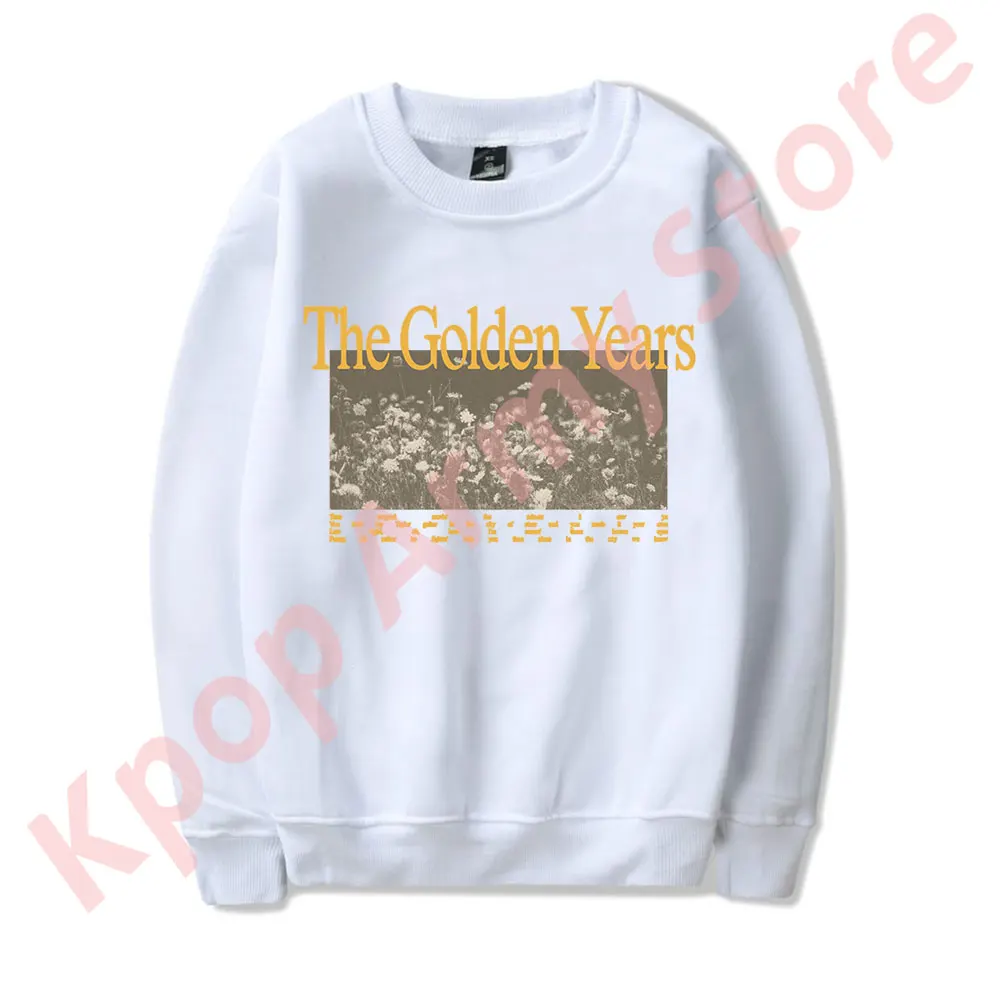 

Joshua Bassett Flowers Crewneck Sweatshirts The Golden Years Tour Merch Unisex Fashion Casual Streetwear