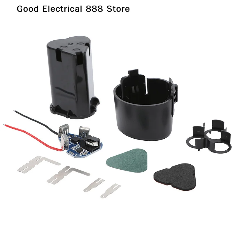 Plug-in 12V Power Tool 18650 Battery DIY Kit 3S Lithium Ion Battery Charger/Discharger Protection Board For Power Drill Chainsaw