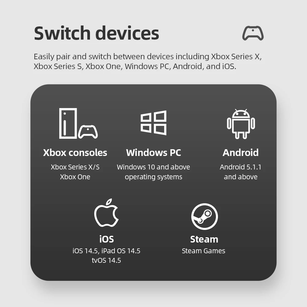 وحدة تحكم لاسلكية Microsoft Xbox Elite Series 2 Core - لجهاز Xbox X Xbox S Xbox One Windows PC المحمول - وحدة تحكم فقط