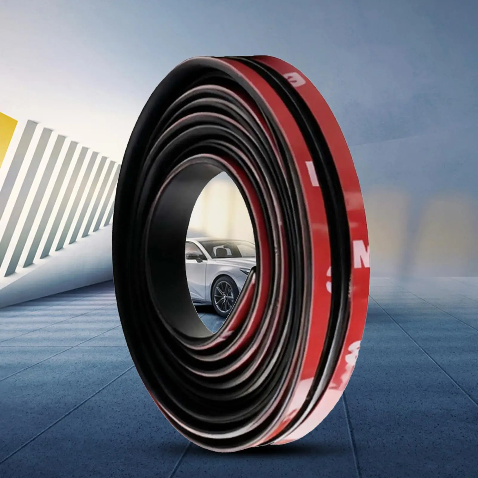 زجاج سيارة سدادة مطاطية الغبار ذاتية اللصق السير الوقائي باب السيارة شريط عازل مطاطي للسيارات سيدان شاحنة بيك اب RV