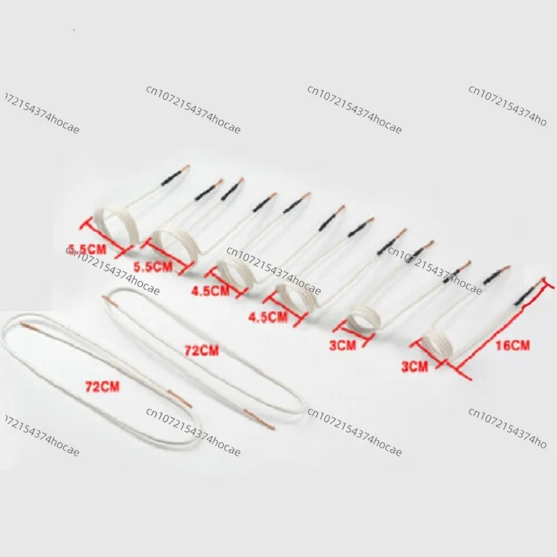 Manufacturer Produces Special Coils for Handheld Nut Heaters, Heating Coils, Inductors, Induction Coils-8 Pieces/set