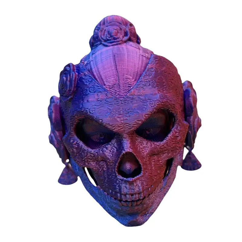 

Unique 3D Printing Skeleton Desktop Decoration For Home And Workplace 3D Printed Fun Stress Relief Toy Skull Desktop Ornament