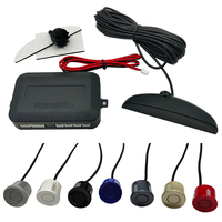 4 Parking Sensors LED Car Auto Backup Reverse Rear Radar System Alert Alarm Kit  12V Car Parking Sensor