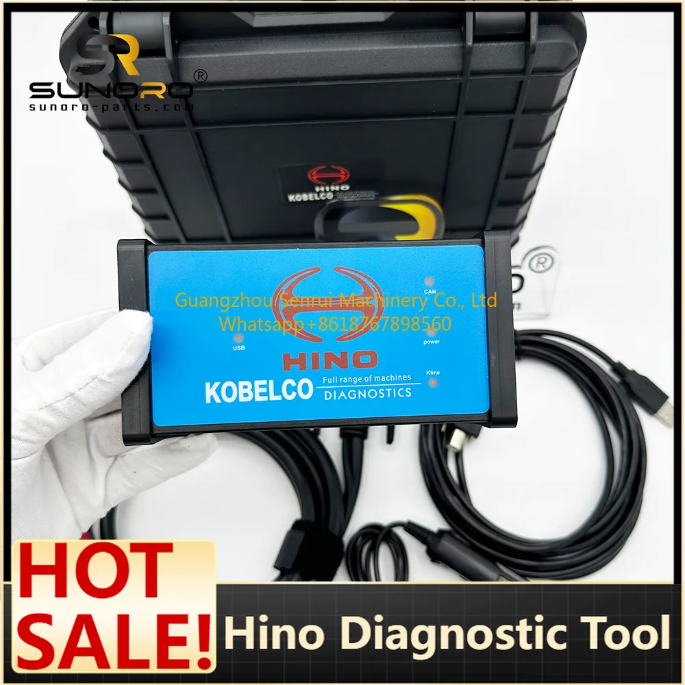 SK200-8 SK260-8 Kobelco Hino 09993-E9070 Диагностический комплект CAN — ноутбук CF53 V3.1.6 Готовый 09993E9070