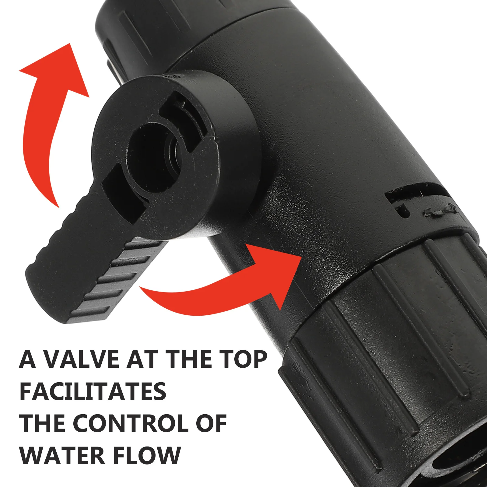 Aquarium Filter Hose Valves Premium ABS Material Fish Tank Connector Adapter Easy Installation Water Control Valves Aquarium