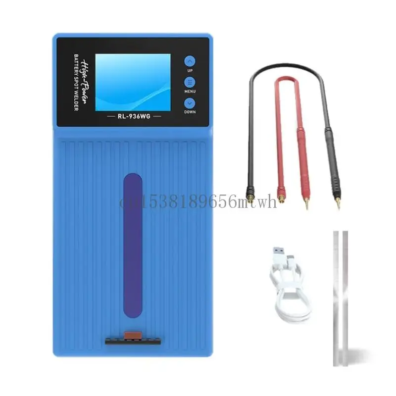 

Advanced Adjustable Capacitor Energy Storage Spots Welder for 18650 Battery with LCD Screen DIYer and Professional Use B03D