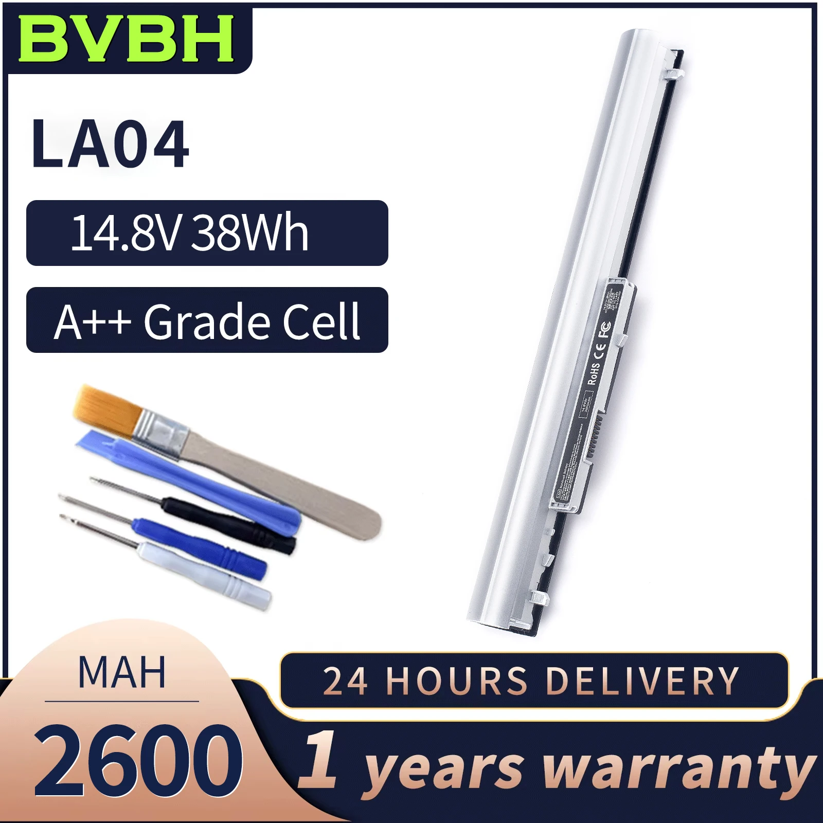 

BVBH LA04 728460-001 Laptop Battery HSTNN-UB5M For HP 248 340 350 G1 Battery HSTNN-UB5N，HSTNN-Y5BV
