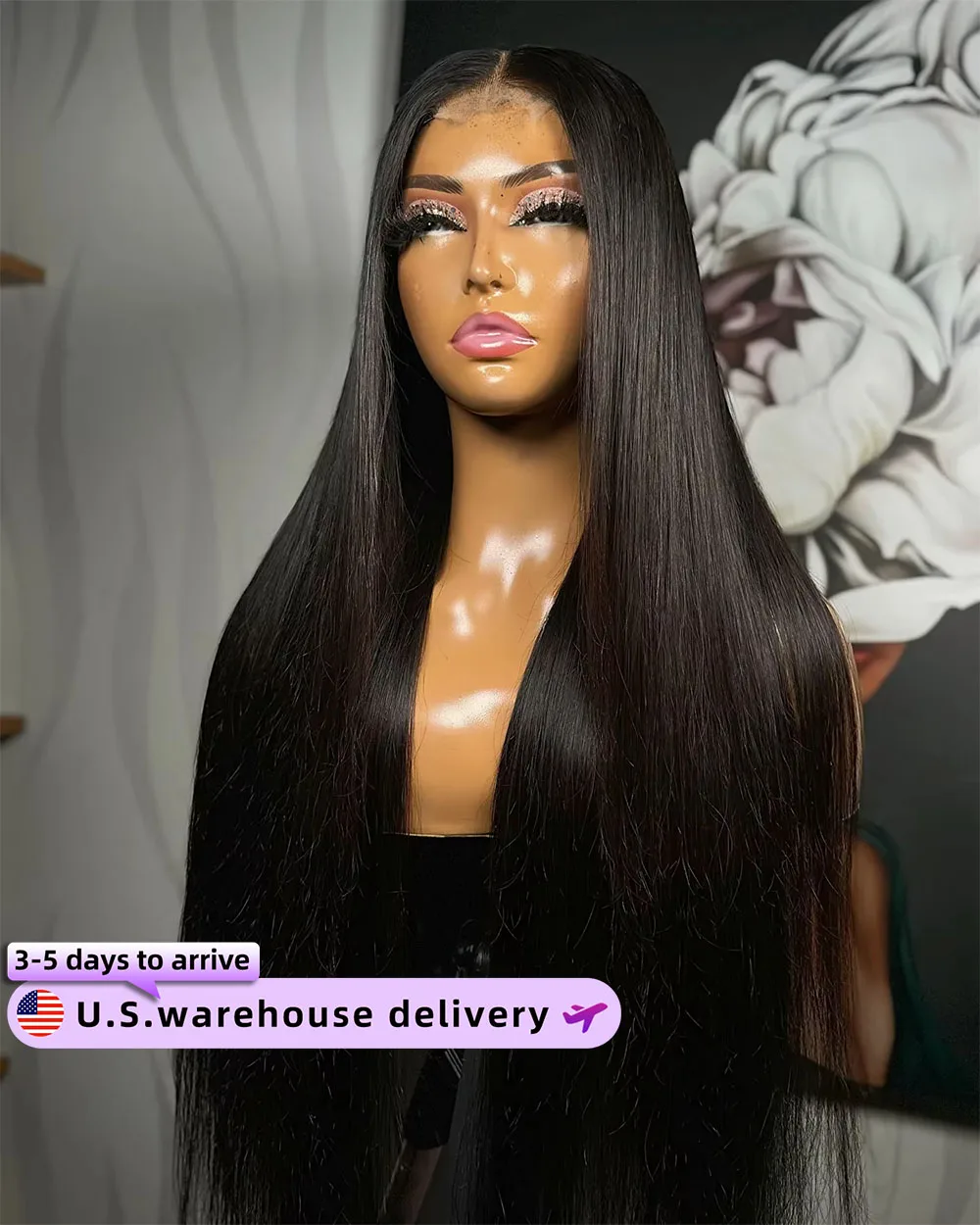

30 40 Inches 13x6 HD Lace Frontal Human Hair Wigs Remy Pre Plucked 13x4 Transparent Lace Front Wig For Black Women