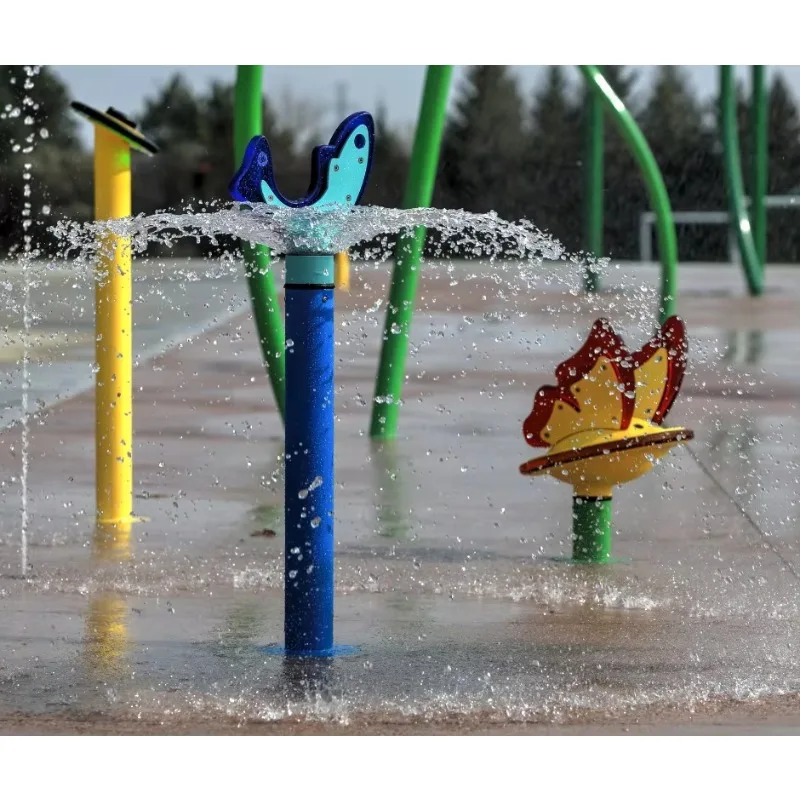 

Summer New Arrival Cartoon Design Outdoor Resort Park Water Spray Facility Plastic Fiberglass Interactive Water Equipment